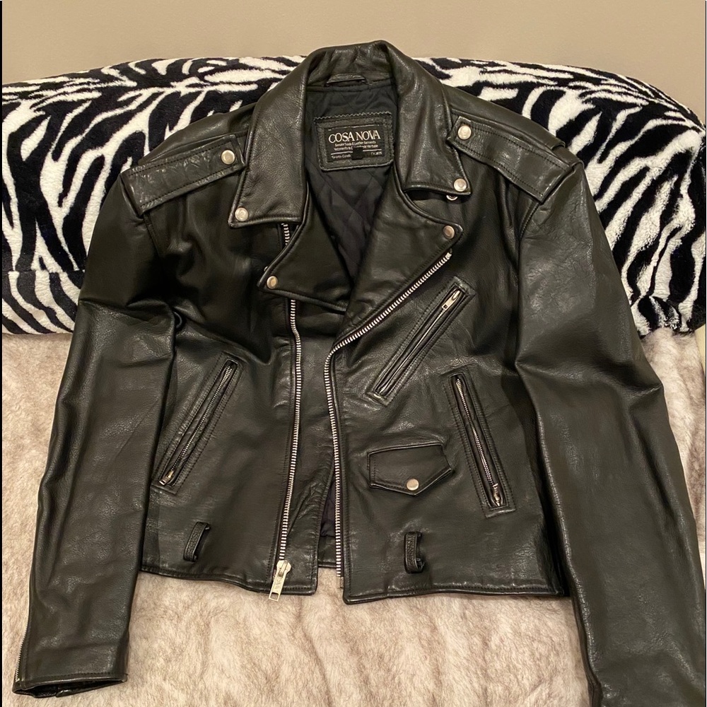 Motorcycle leather jacket